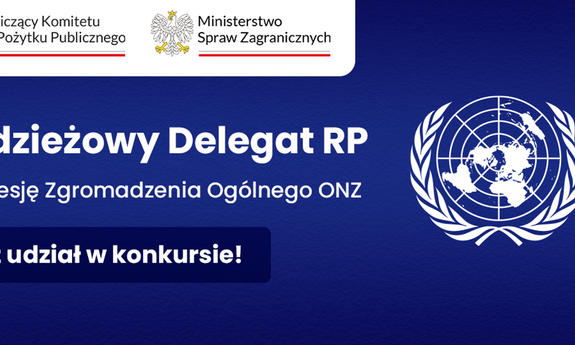Zapraszamy do udziału w konkursie na Młodzieżowego Delegata RP