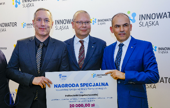 Wydział Inżynierii Mechanicznej z nagrodą specjalną w konkursie Innowator Śląska!