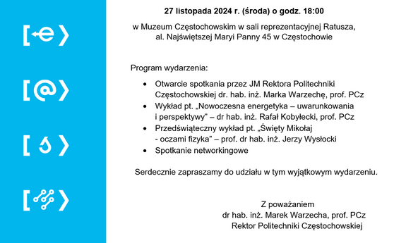 SPOTKANIE „Politechnika Częstochowska - 75 lat dla miasta”